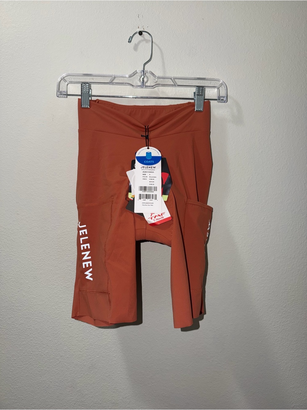 Women’s Jelenew All-Day Cloud Cycling Shorts In Bruschetta Size Small Bike Gear